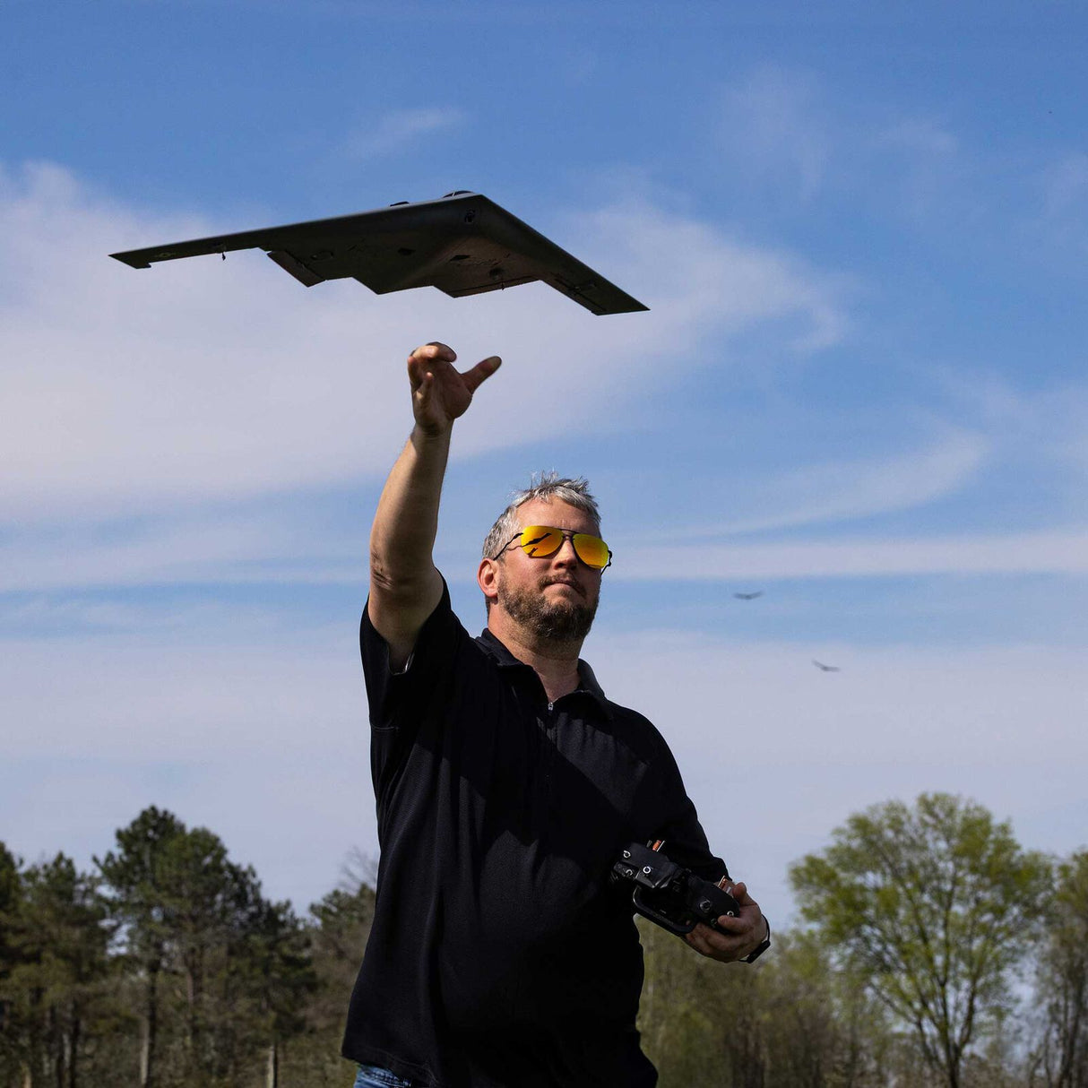 E-Flite UMX Micro B-2 Spirit of America Twin 30mm EDF BNF Basic