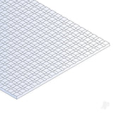 12x24in (30x60cm) Square Tile Sheet .040in (1.0mm) Thick 1/16x1/16in Spacing (1 Sheet per pack)