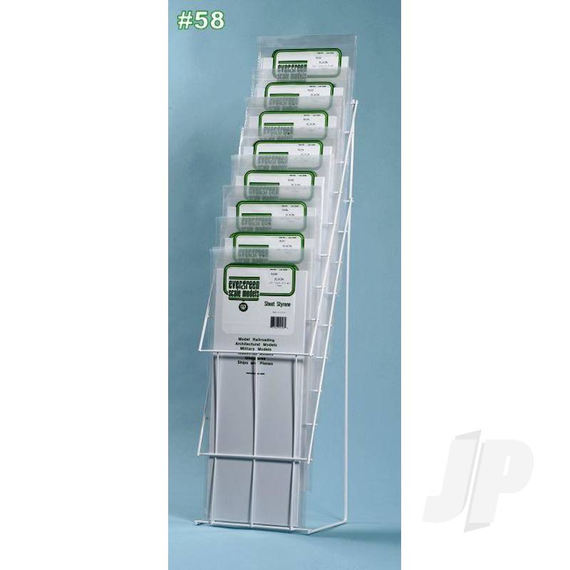 Evergreen Economy 21in Long Sheet Assortment with Display Rack