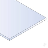 8x21in (20x53cm) White Sheet .020in Thick (6 Sheet per pack)