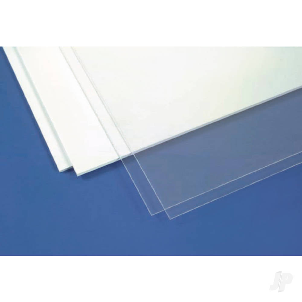 6x12in (15x30cm) White Sheet .125in Thick (1 sheet per pack)