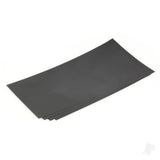 6x12in (15x30cm) Black Sheet .080in Thick (1 sheet per pack)