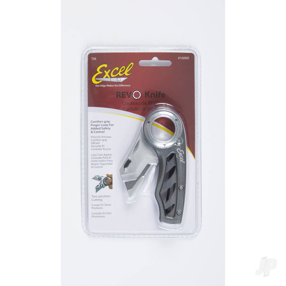 K60 Revo Folding Utility Knife Grey (Carded)