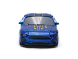 E-ZEE RC 1/43 LIGHTING MUSCLE 4WD DRIFT CAR w/GYRO - BLUE EZ-8500EBL