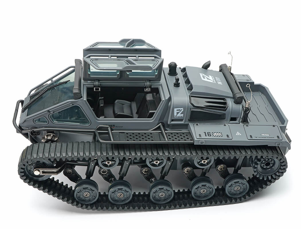E-ZEE RC 1/16 RIPSAW HIGH SPEED DRIFT TANK - GREY - Pre Order - Expected late July