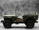 E-ZEE RC 1/10 4WD RC WILLYS JEEP WITH LED LIGHTS