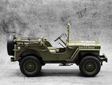 E-ZEE RC 1/10 4WD RC WILLYS JEEP WITH LED LIGHTS