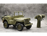 E-ZEE RC 1/10 4WD RC WILLYS JEEP WITH LED LIGHTS