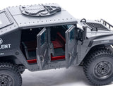 E-ZEE RC 1/16 4WD RC HUMMER MILITARY TRUCK - BLACK