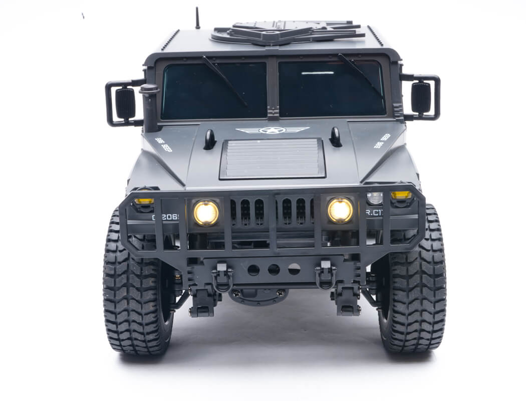 E-ZEE RC 1/16 4WD RC HUMMER MILITARY TRUCK - BLACK
