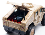 E-ZEE RC 1/16 4WD RC HUMMER MILITARY TRUCK - Desert Sand