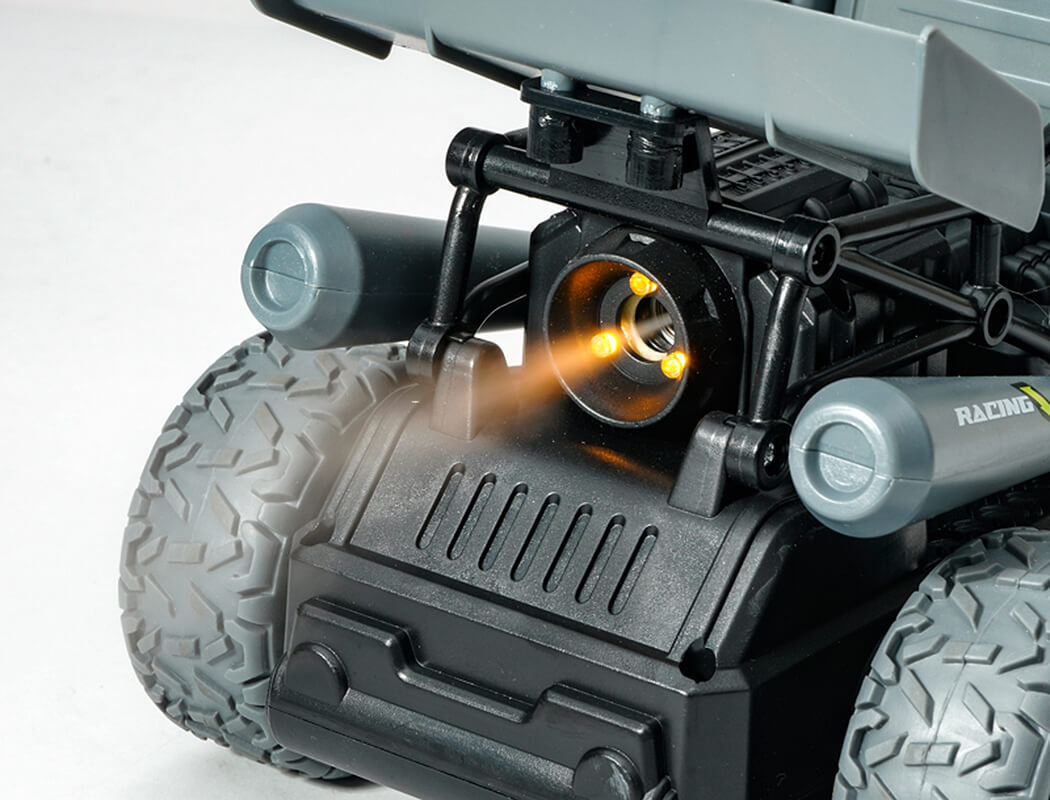 E-ZEE RC 1/16 TRICYCLE RTR WITH LIGHT-SOUND & EXHAUST FUNCTION