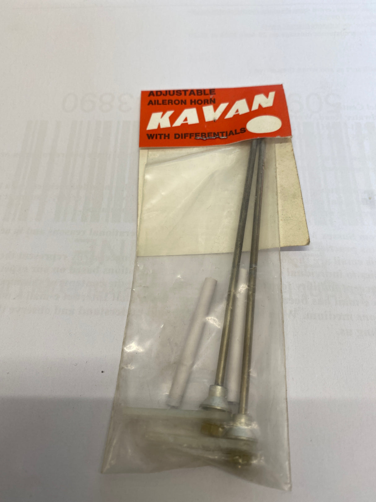 KAVAN ADJUSTABLE AILERON HORN 1 PAIR