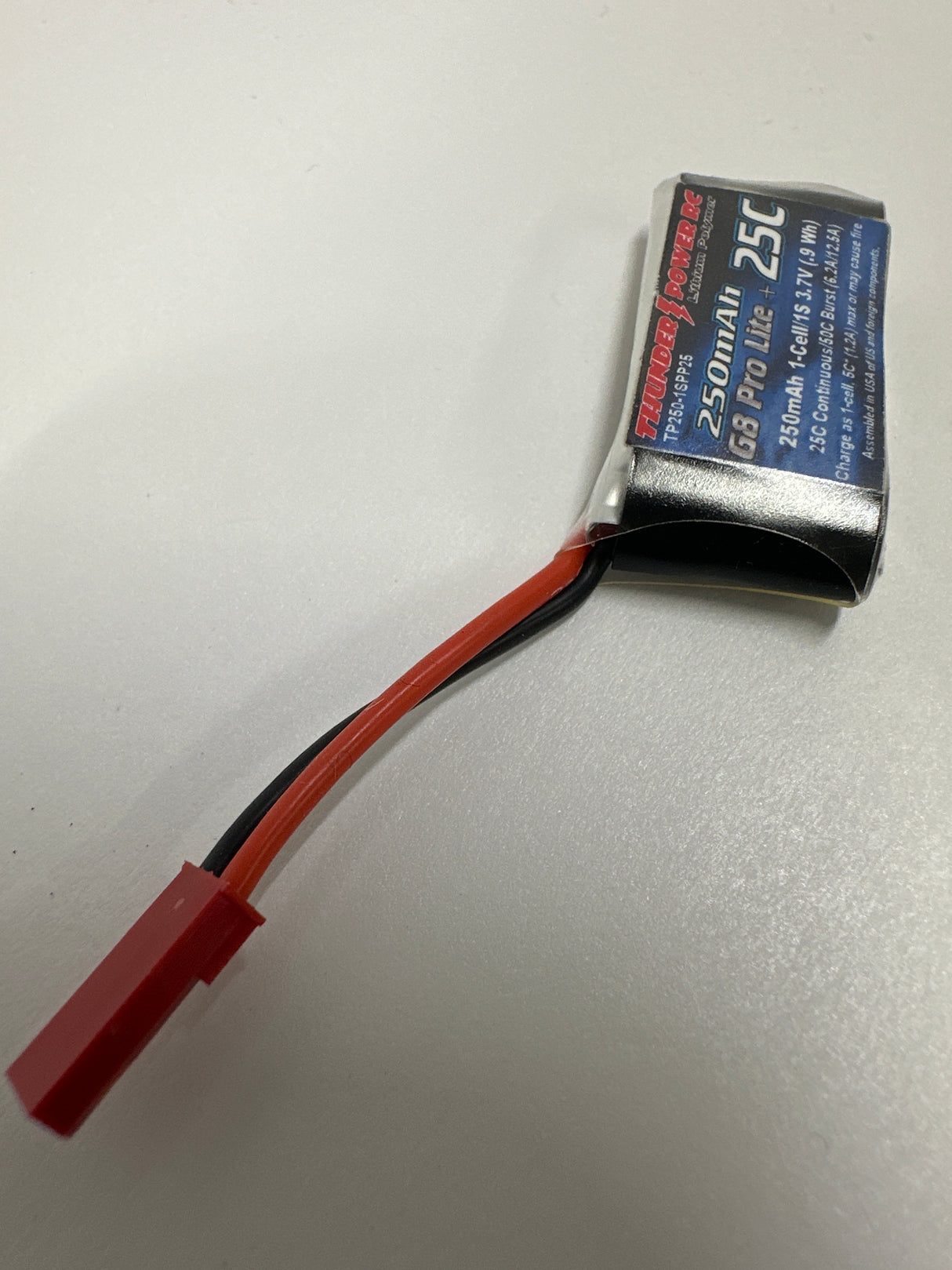 Thunder Power Lipo 3.7V 1 cell 250mah 25C