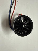 70mm Ducted Fan Unit 12 Blade with Brushless Motor D2842-3400KV - 4s - SECOND HAND