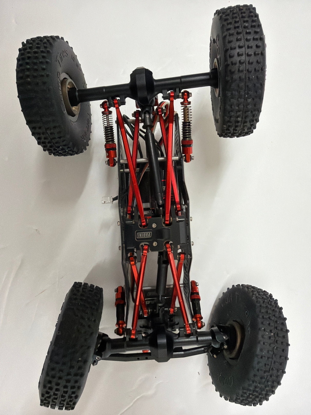 Second Hand Brushless Injora Rock crawler Metal Chassi  1:18 project needs esc & rx Frame body (Copy)
