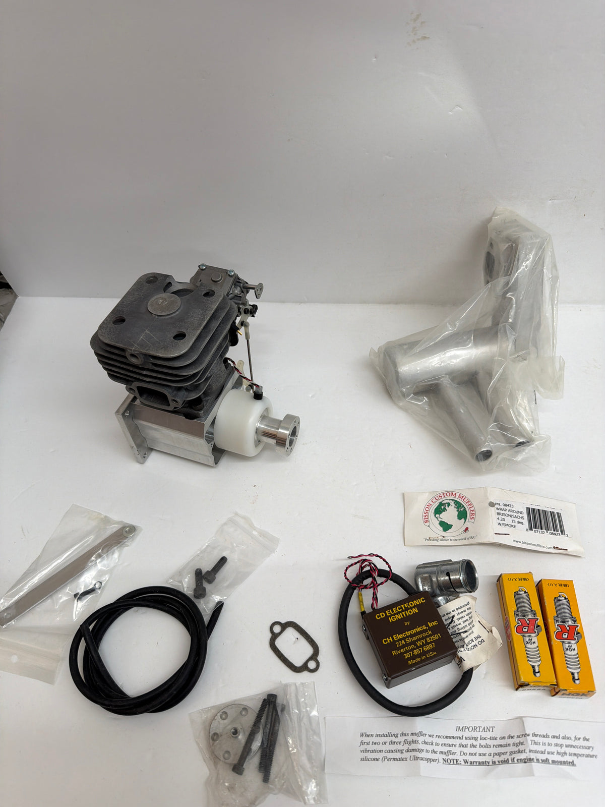 Walker machine 70cc rear  Exhaust 2-Stroke Petrol Engine new in box (Copy)