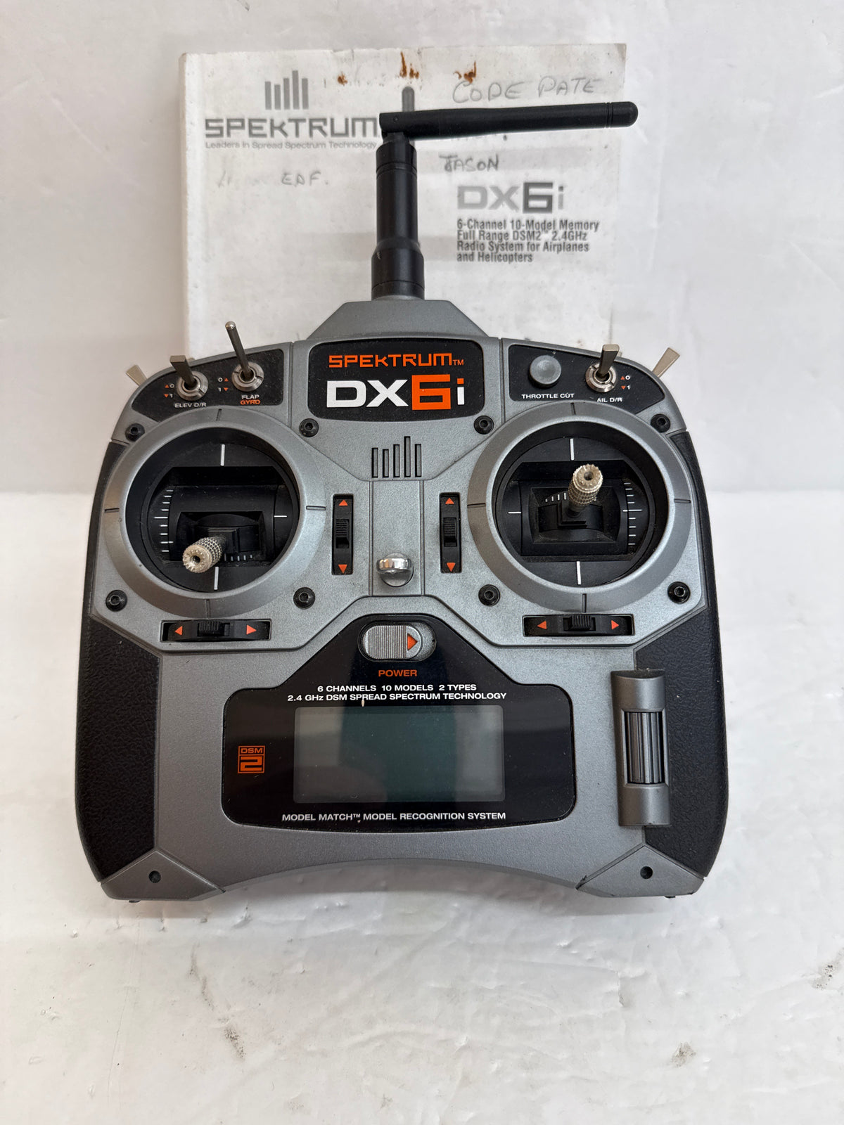 Spektrum DX6i Transmitter - Selling for spares