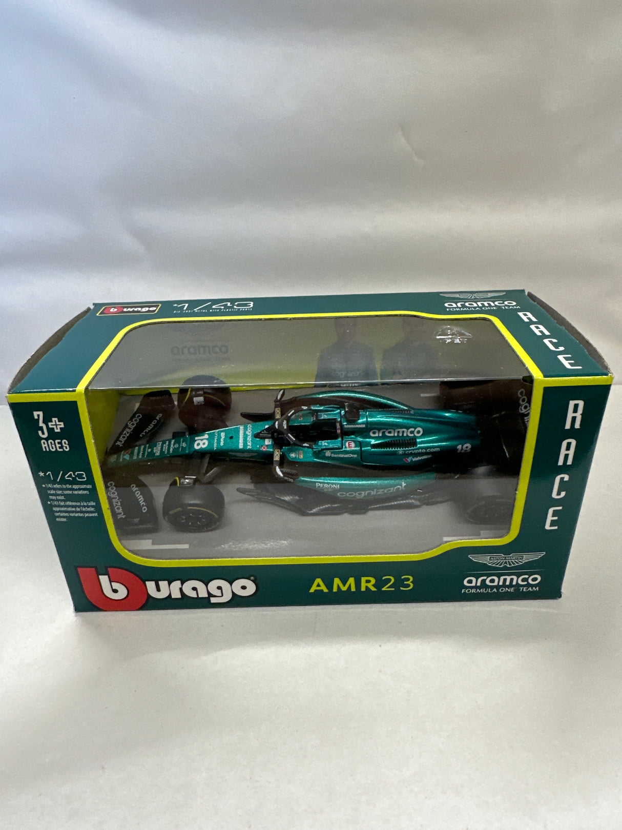 Bburago 1/43 AMR23 18 Lance Stroll  2024 B18-60039LS