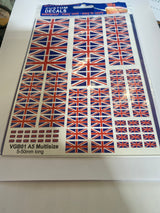 Becc Decals VGB01 - Union Jack 5mm-50mm