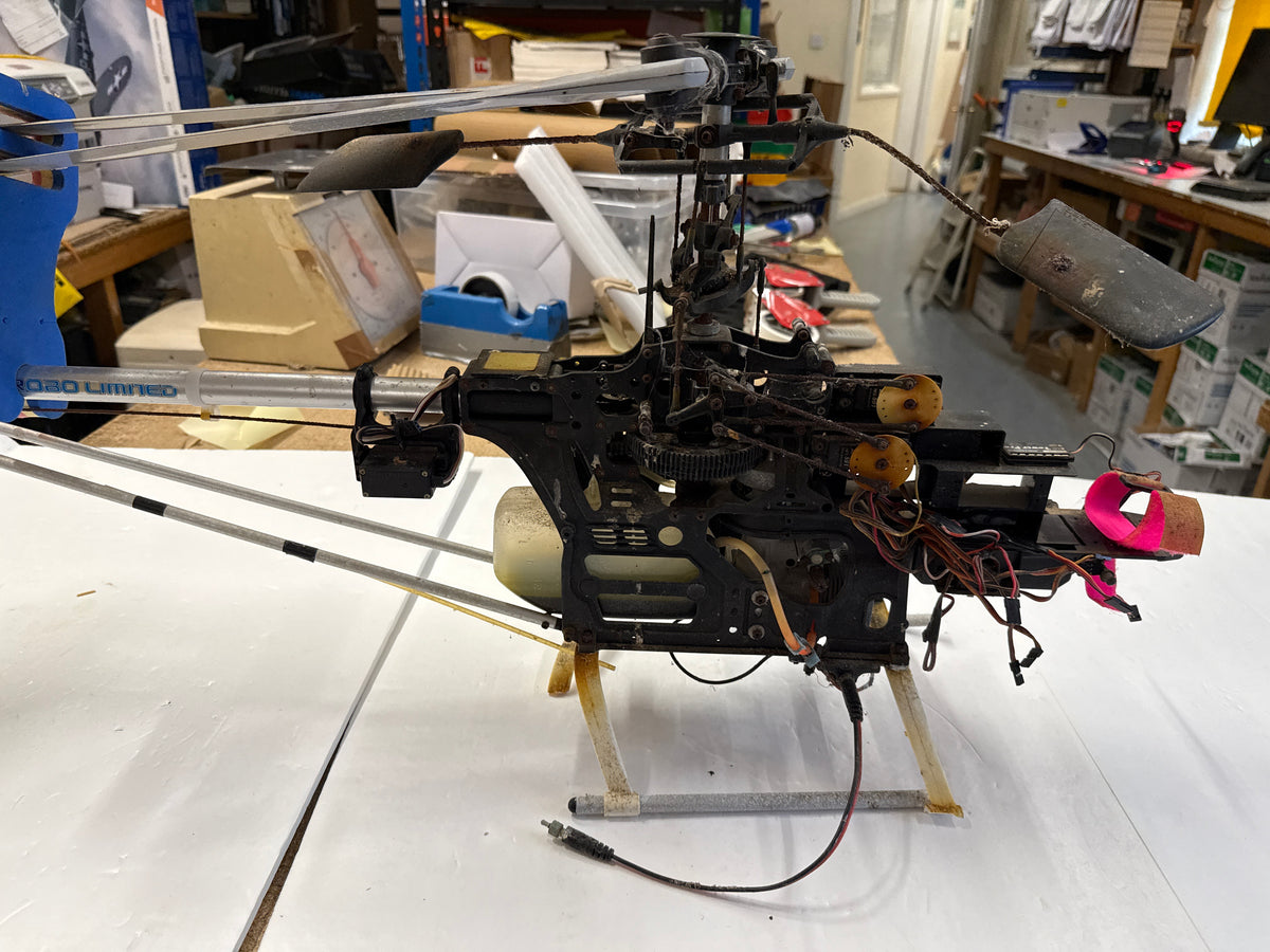 Hirobo Shuttle with Engine sold for Spares only