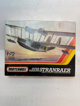 Matchbox PK-601 Supermarine Stranraer Flying Boat — 1/72 Scale Plastic model kit decals damaged
