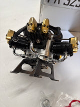 Saito FA-325 R5 five-cylinder radial and Ring Exhaust Model engine AS New not run