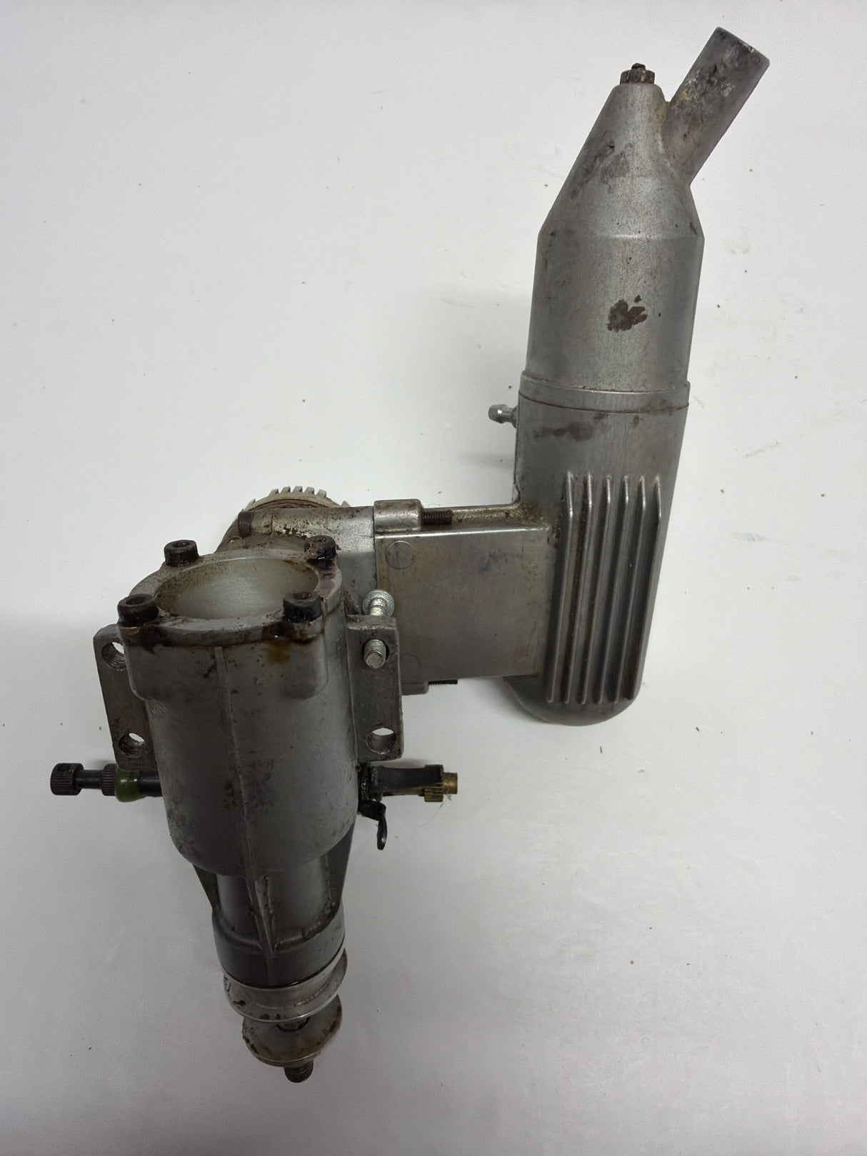 Second Hand Aircraft Engine 2-stroke Super Custom 40 with OS Silencer (Box 62)