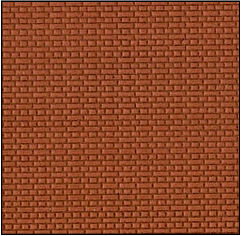 2mm English Bond BRICK Colour