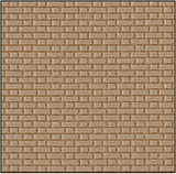 4mm Scale Flemish Bond *STONE Coloured* (14 x 9)