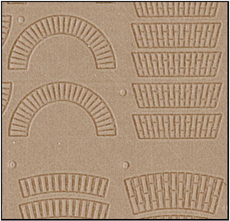 FBS411C 4mm English Bond Corner Brickwork Soldier Courses Lintels