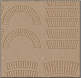 FBS411C 4mm English Bond Corner Brickwork Soldier Courses Lintels