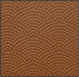 4mm Fan Setts *BRICK Coloured* (13.5 x 9.5)