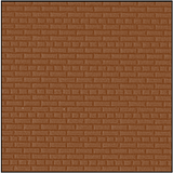 4mm English Garden Bond *BRICK Coloured* (13 x 9)