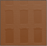 4mm Warehouse Fascia *BRICK Coloured* (13 x 10.5) Building