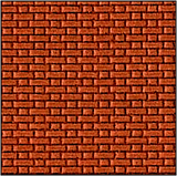 7mm Flemish Bond Brickwork BRICK Colour