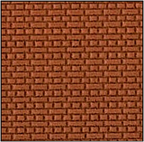 7MM English Bond Brickwork for Arches BRICK Colour
