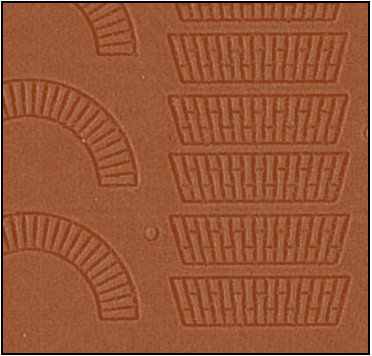 7MM Corner Brickwork Arches & Lintels BRICK Colour