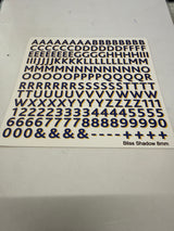 BECC 8mm Blue/Gold Shadow Text - Lifeboat
