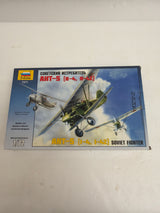 Zvezda Plastic Model Kit Tupolev ANT-5 (I-4 / I-4Z) Soviet Fighter — 1:72