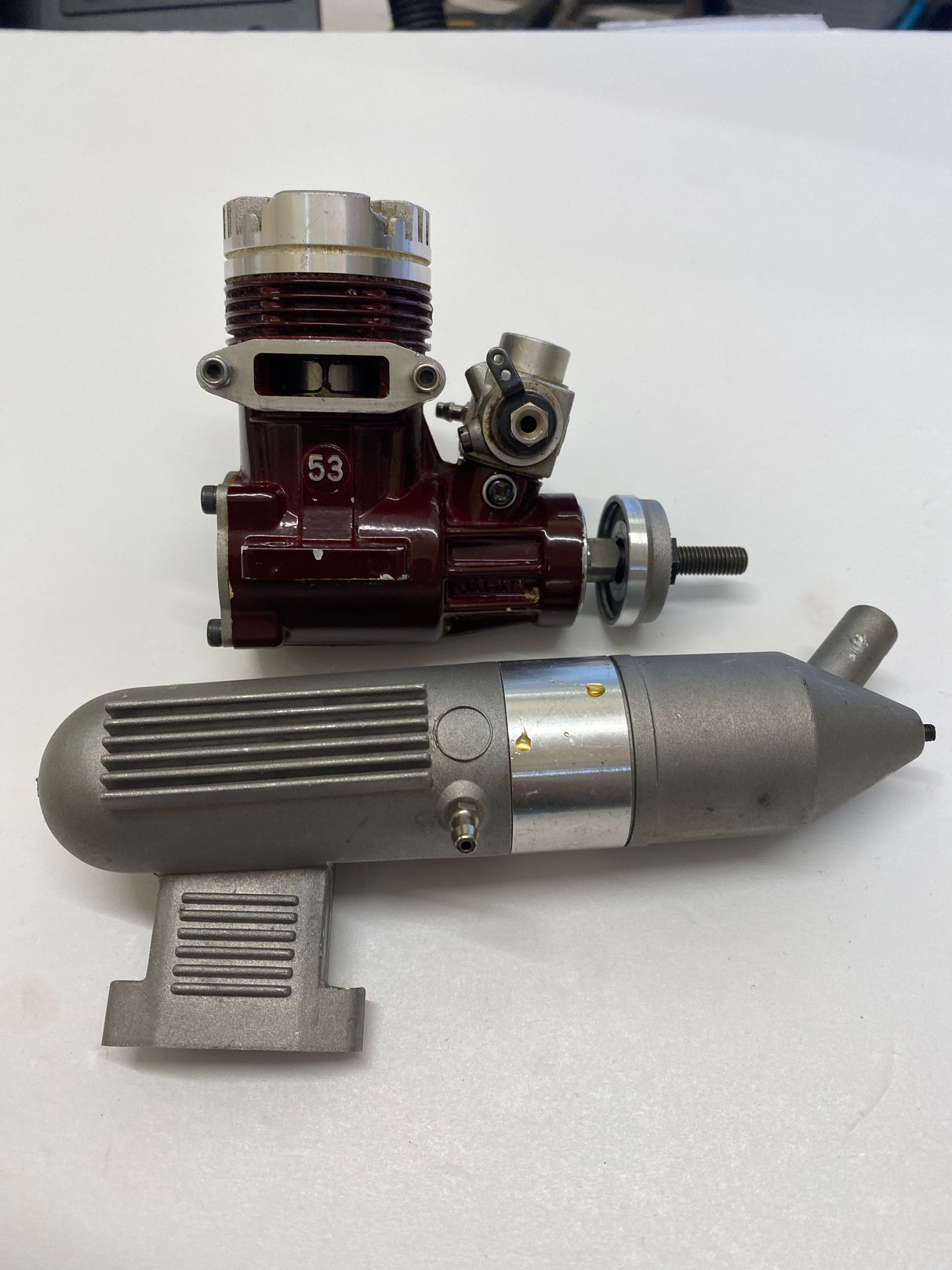 Irvine 53 ABC Glow Engine with silencer - SECOND HAND (Box 62)