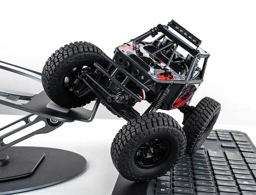 FMS FCX24 1/24TH LEMUR SCALER RTR - RED