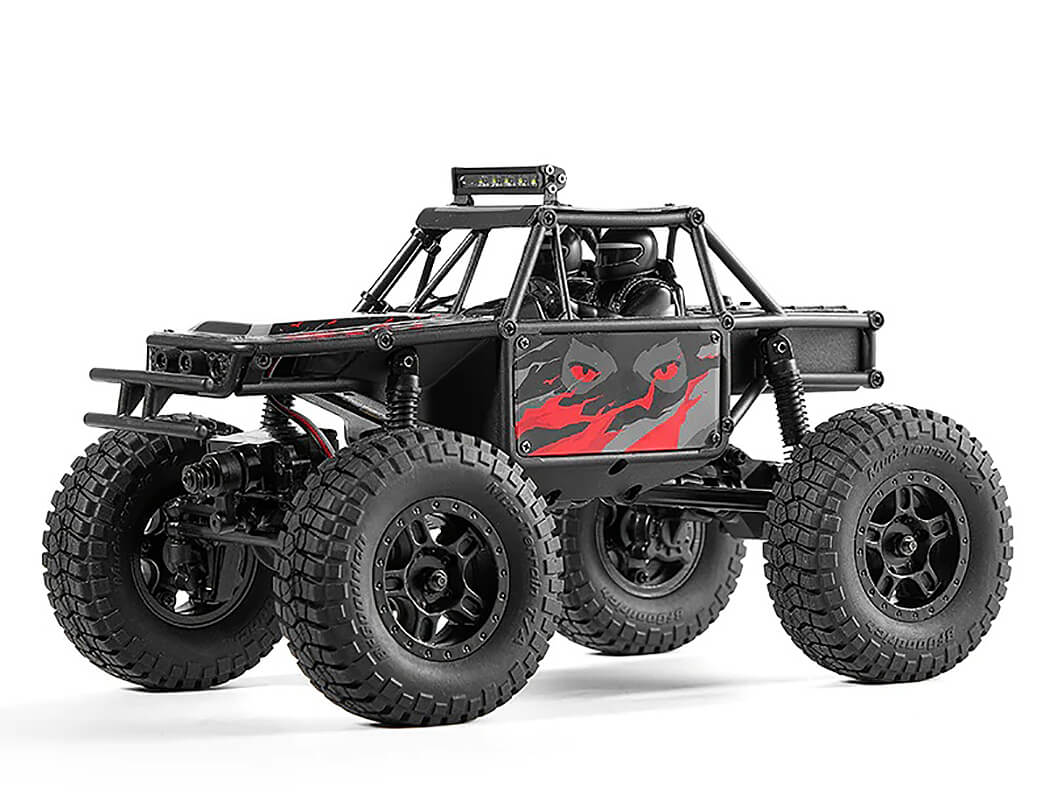 FMS FCX24 1/24TH LEMUR SCALER RTR - RED