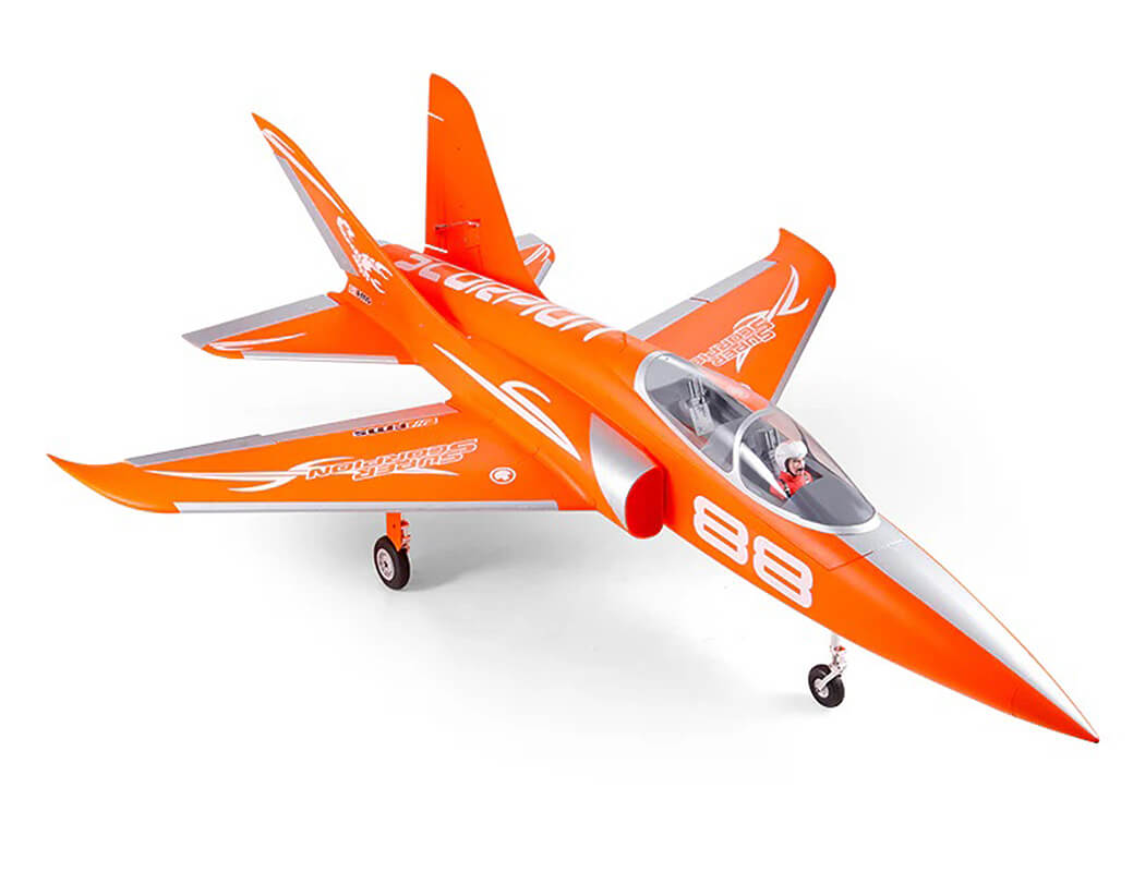 FMS 90MM EDF SUPER SCORPION PNP V2 8S JET - ORANGE - For pre order only - Expected early February