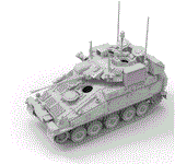 Fore Hobby 2001 1/72 British Army Fv107 Scimitar Mark2 light armoured vehicle - FOR2001