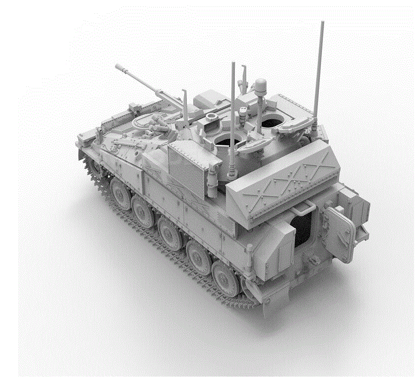 Fore Hobby 2001 1/72 British Army Fv107 Scimitar Mark2 light armoured vehicle - FOR2001