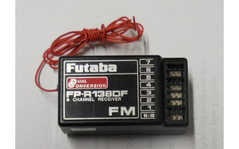 Futaba FP-R138DF 35mhz Dual Conversion Receiver - SECOND HAND - AS NEW CONDITION