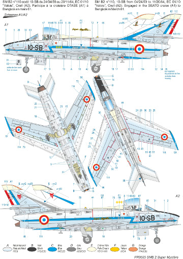 Frrom Azur 1/48 Super Mystere B2 Early FR7001