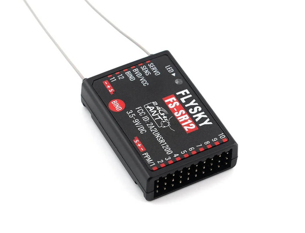 FLYSKY FS-SR12 12CH 2.4GHZRECEIVER Due early July