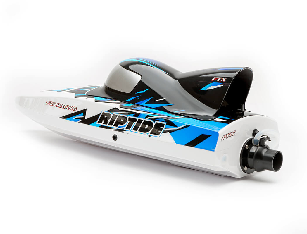 FTX RIPTIDE TURBOJET BRUSHLESS R/C SPEED BOAT 41CM - BLUE
